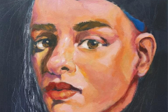 Selfie-the-latest-version-3-2023-Acrylic-on-Canvas-55x60-cm