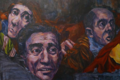 The Crowd - 2023 - Acrylic on Canvas - 100x90 cm