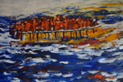 Untitled 02-2015 - Oil-Acrylic on Canvas - 70x90 cm