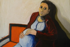 Untitled 03-2015 - Oil-Acrylic on Canvas - 70x90 cm