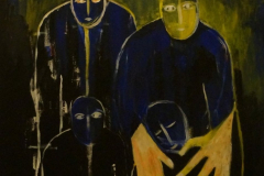 Untitled 06-2015 - Acrylic on Canvas - 80x100 cm