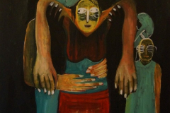 Untitled 07-2015 - Acrylic on Canvas - 80x100 cm