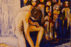 Untitled 13-2015 - Oil-Acrylic on Canvas - 80x100 cm