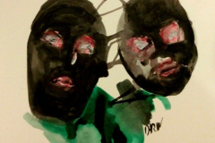 Untitled 15-2015 (Watercolor on paper)