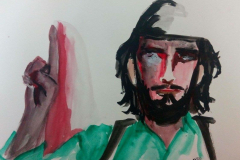 Untitled 17-2015 (Watercolor on paper)