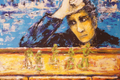 I remember -2016 - Acrylic on Canvas - 100x100 cm