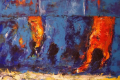 Is it clean enough - 2016 - Acrylic-Oil on Canvas - 100x100 cm