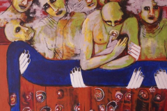 Rebirth - 2016 - Acrylic on Canvas - 100x100 cm