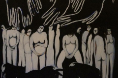 Untitled 08-2016 (Acrylic on Canvas -100*100 cm)