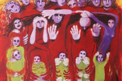 Untitled 12-2016 (Acrylic on Canvas -100*100 cm)