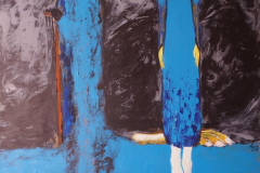 Woman in Blue 2 - 2016 - Acrylic on Canvas - 80*100 cm