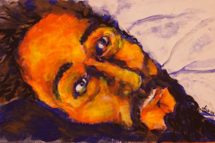 Head 2 - 2017 - Acrylic on Canvas - 30x50 cm