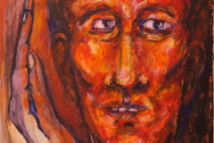 The Starving 3 - 2017 - Acrylic on Canvas - 40x40 cm