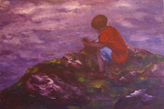 A Boy - 2018 - Acrylic on Canvas - 80x100 cm