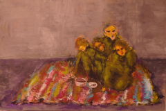 Bon Appetit 2- 2018 - Acrylic on Canvas - 40x60 cm