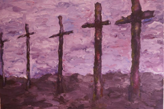 Genocide - 2018 - Acrylic on Canvas - 100x80 cm