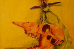 Still life (a Toy) 2 - 2018 - Acrylic on Canvas - 40x40 cm