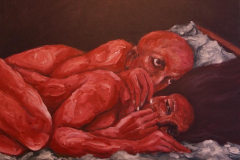 A Couple 2 - 2019 - Acrylic on Canvas - 80x100 cm