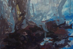 Abstract (Nature) 2 - 2019 - Acrylic on Canvas - 80x100 cm