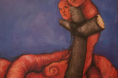 Stones 7 - 2019 - Acrylic on Canvas - 90x100 cm