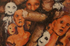 The Crowd - 2019 - Acrylic on Canvas - 40x40 cm