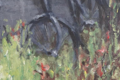 An old Bike - 2020 - Acrylic on Canvas - 50x30 cm