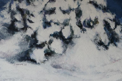 Nature (Snow) - 2020 - Acrylic on Canvas - 60x40 cm