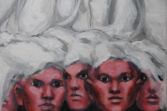 The Crowd - 2020 - Acrylic on Canvas - 50x50 cm