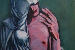 Nude 13 - 2021 - Acrylic on Canvas - 40x45 cm