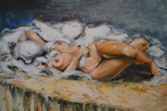 Nude - 2021 - Acrylic on Canvas - 40x55 cm