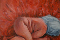 Nude 3 - 2021 - Acrylic on Canvas - 60x55 cm