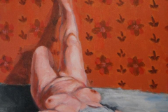 Nude 5 - 2021 - Acrylic on Canvas - 60x55 cm