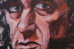 Selfie 17 - 2021 - Acrylic on Canvas - 40x45 cm