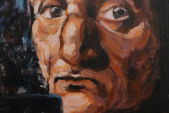 Selfie 19 - 2021 - Acrylic on Canvas - 40x50 cm