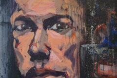 Selfie 8 - 2021 - Acrylic on Canvas - 40x40 cm