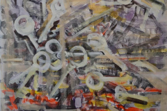 Things - 2021 - Acrylic on Canvas - 60x55 cm