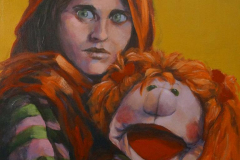 A Doll 12 - 2022 - Acrylic on Canvas - 60x45 cm