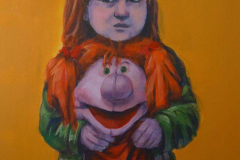 A Doll 13 - 2022 - Acrylic on Canvas - 60x45 cm