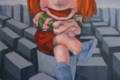 A Doll 15 - 2022 - Acrylic on Canvas - 70x95 cm
