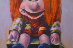 A Doll 18 - 2022 - Acrylic on Canvas - 40x55 cm