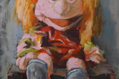 A Doll - 2022 - Acrylic on Canvas - 60x45 cm