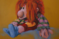 A Doll 9 - 2022 - Acrylic on Canvas - 60x55 cm