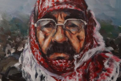 Portrait of my Father - 2022 - Acrylic on Canvas - 50x45 cm