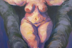 Nude-2024-Acrylic-on-Canvas-55x40-cm