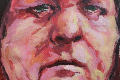 Selfie 7 - 2025 - Acrylic on Paper - 29.7x42 cm
