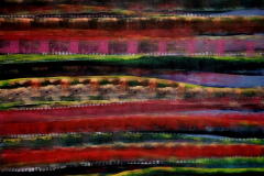 The magic carpet 1 - 2025 - Acrylic on Canvas - 100x80 cm