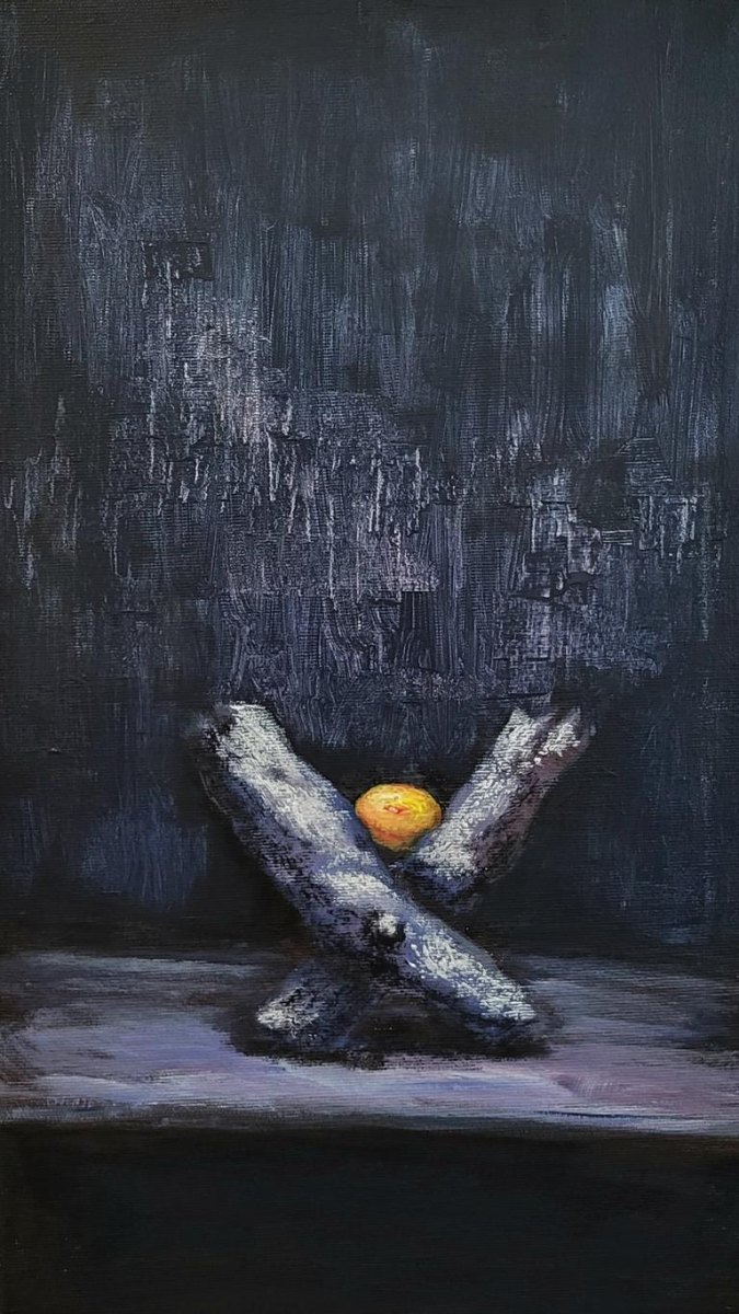 Still Life 1 - 2026 - Acrylic on Canvas - 30x50 cm