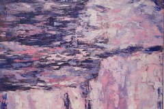 Mountains 1 - 2026 - Acrylic and oil on Canvas - 100x70 cm